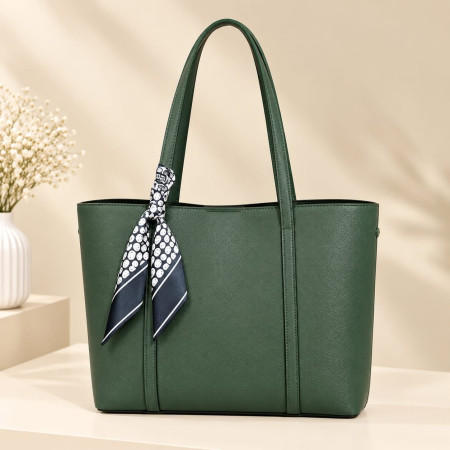 Tote Bag Womens Shoulder Bag Fashion (GREEN)